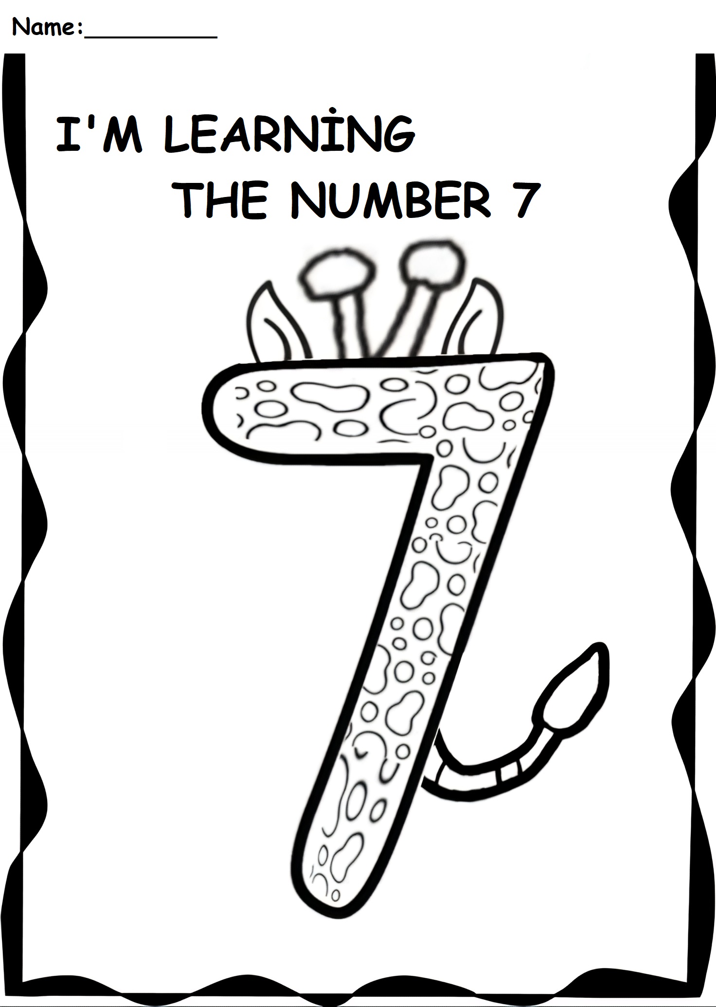 The Number 7 Worksheets Preschool Activities Preschool Worksheets And The number 7 worksheets preschool activities preschool worksheets and